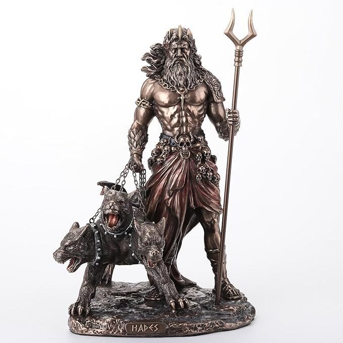 Hades Veronese Statue – Greek God of the Underworld | Symbol of Power, Transformation & Mystery