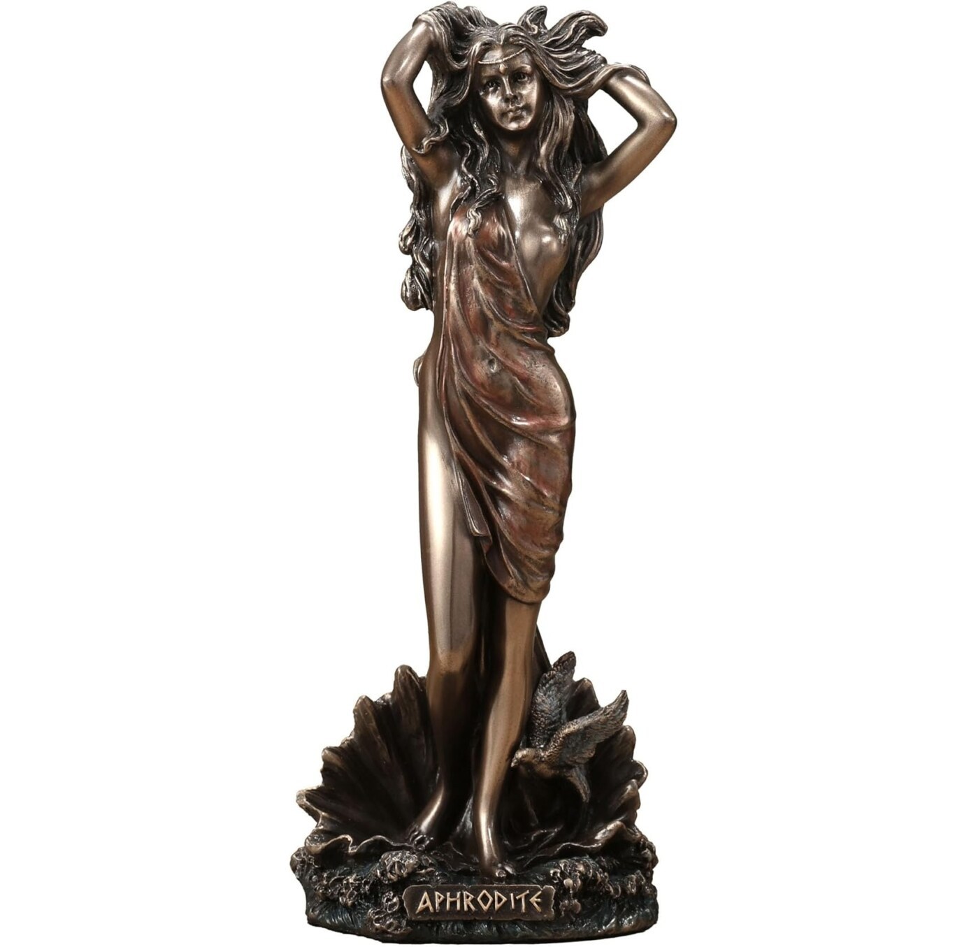 Aphrodite – Goddess of Love and Beauty | Veronese Bronze Electroplated Full Body Statue